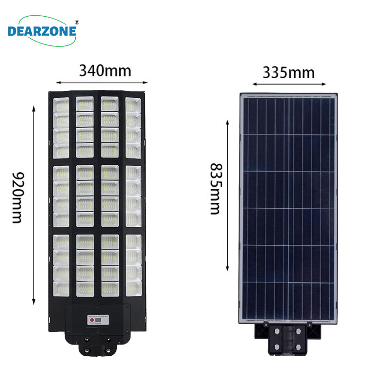 All in One Outdoor Waterproof Solar Street Light Detail