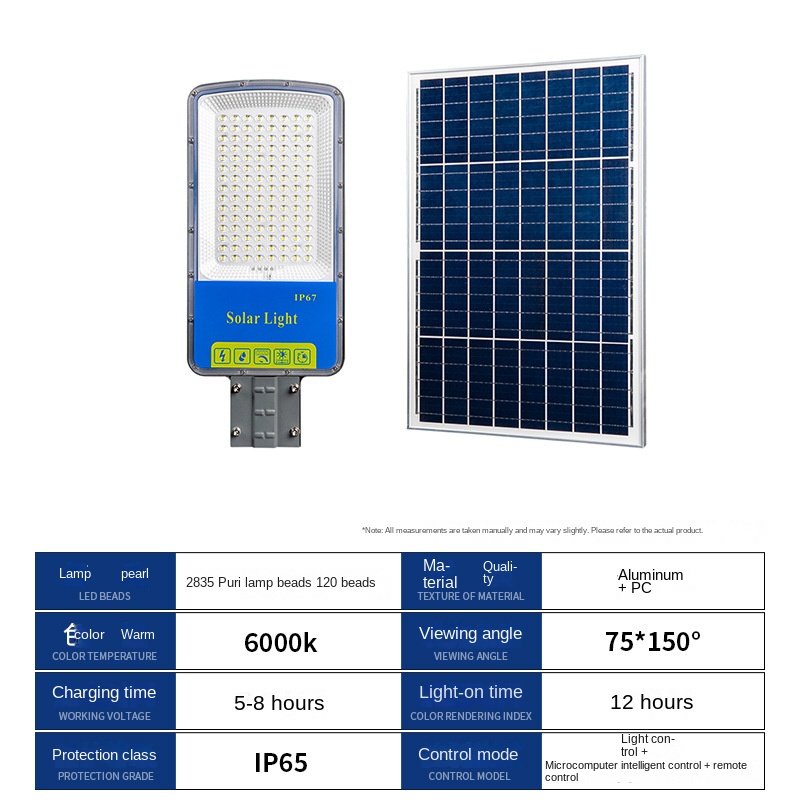 Manufacturer Wholesale New Rural IP65 LED Solar Street Lights Road Project Split-Type Lamp Posts Outdoor Poles Lighting Fixtures