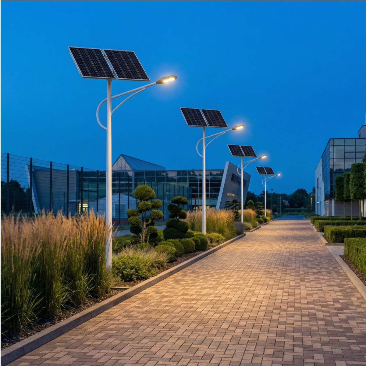 HUADENG Split Solar Street Light IP65 Waterproof 80W-120W LED Street Lamp