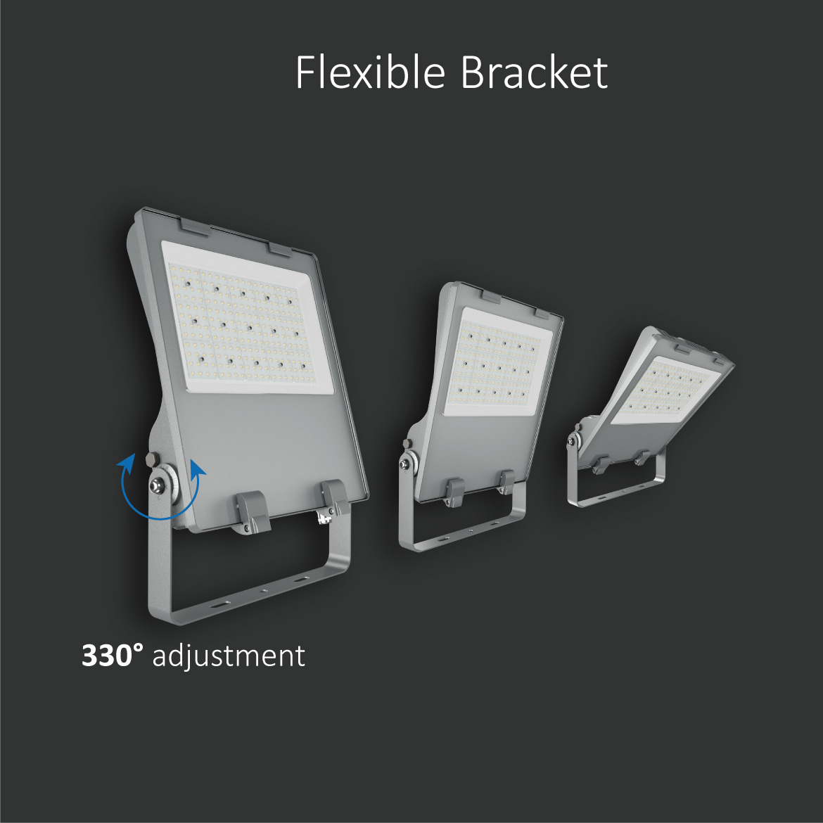 Tunnel Lighting 100W Underpass Lighting Ip66 Waterproof Flood Light
