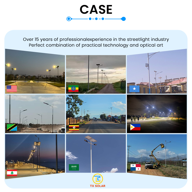CE RoHS Certified Split Solar Street Light Outdoor Heavy Duty Solar Energy System Lamp for Highway Tender Project