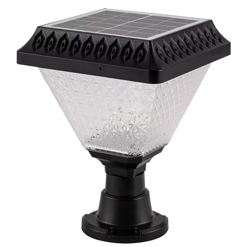 LED Solar Ground Insert Light Garden Villa Post Lamp, Outdoor Waterproof Fence Gate Courtyard Wall Landscape Light