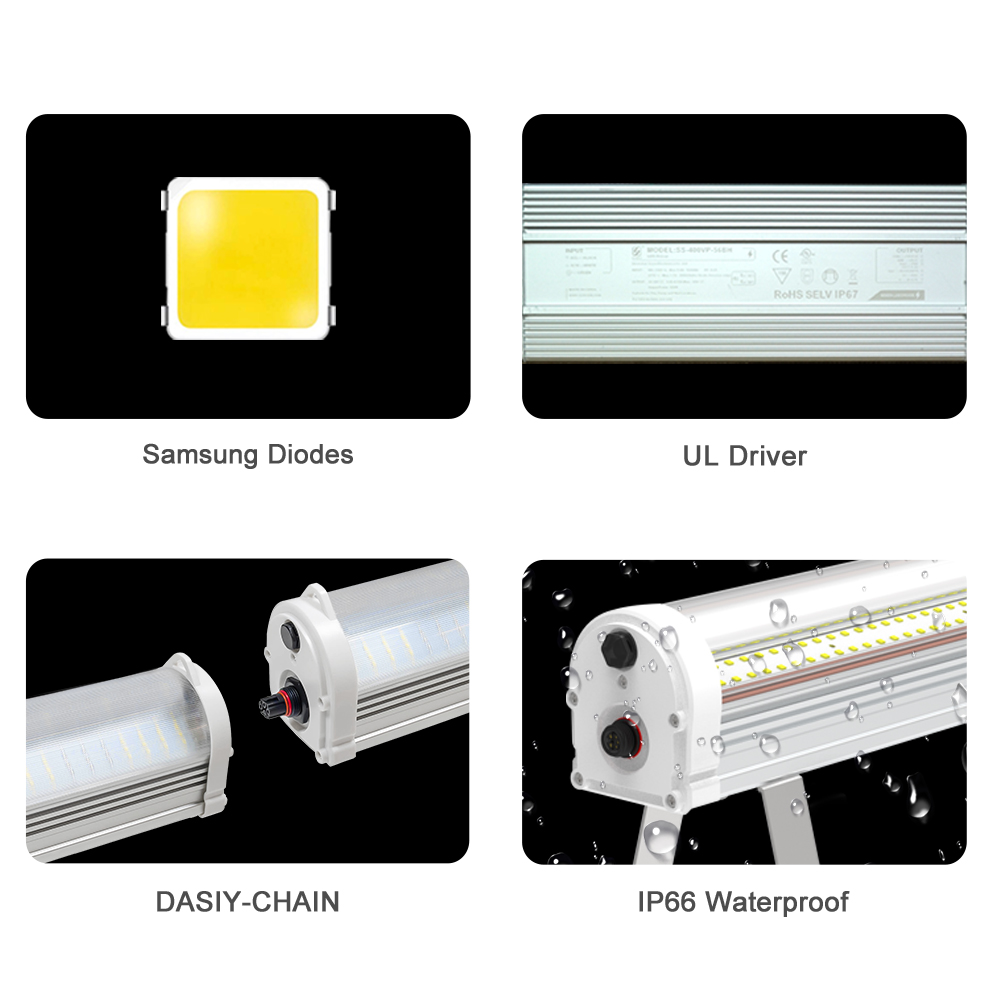 120W Full Spectrum Canopy Led Grow Light LM301H Evo for 4 Inch IP65 Smart Cob Led Chip Lighting for Indoor Plant Growth