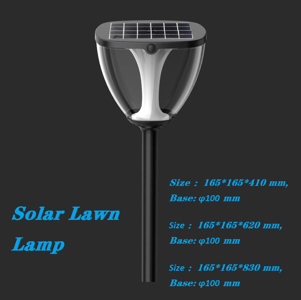 Solar Park Light for Garden and Plaza Outdoor Waterproof Lawn Light LED Landscape Solar Garden Light