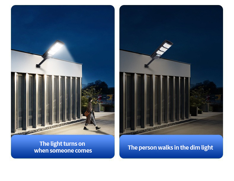 Solar street light detailed view 4