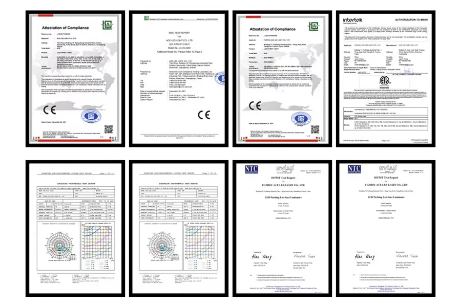 Certifications