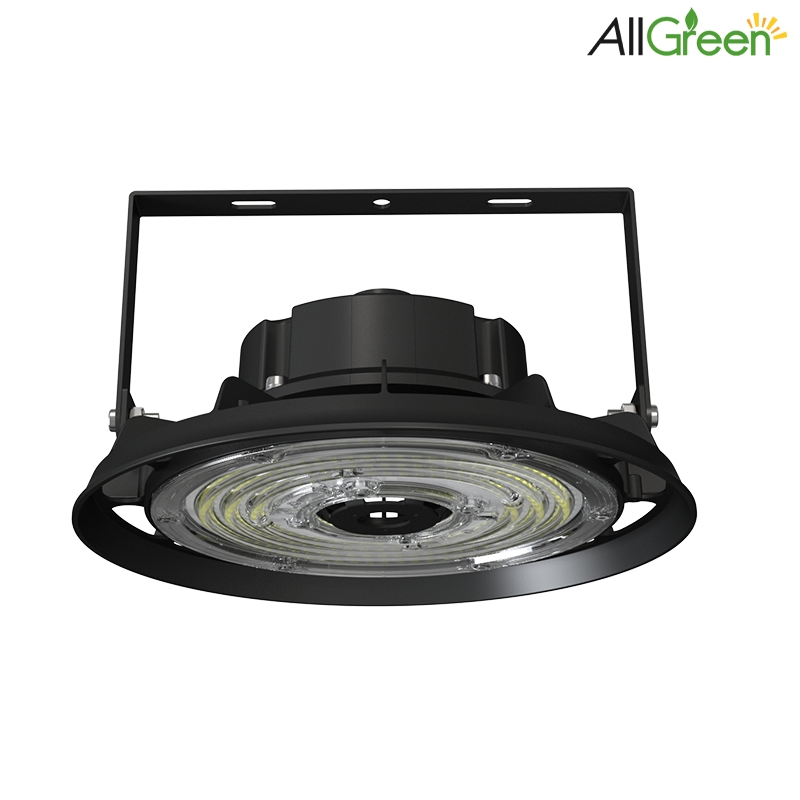 Allgreen Agub17 LED High Bay Light OEM/ODM Customization Free Sample 150W Powered UFO LED High Bay Light for Industrial Commercial Lighting