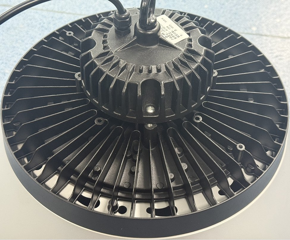 100W High Bay Light LED Warehouse High Bay Lamp Excellent Heat Dissipation Energy Efficient for Garage Production Workshop and Logistics Park Lighting