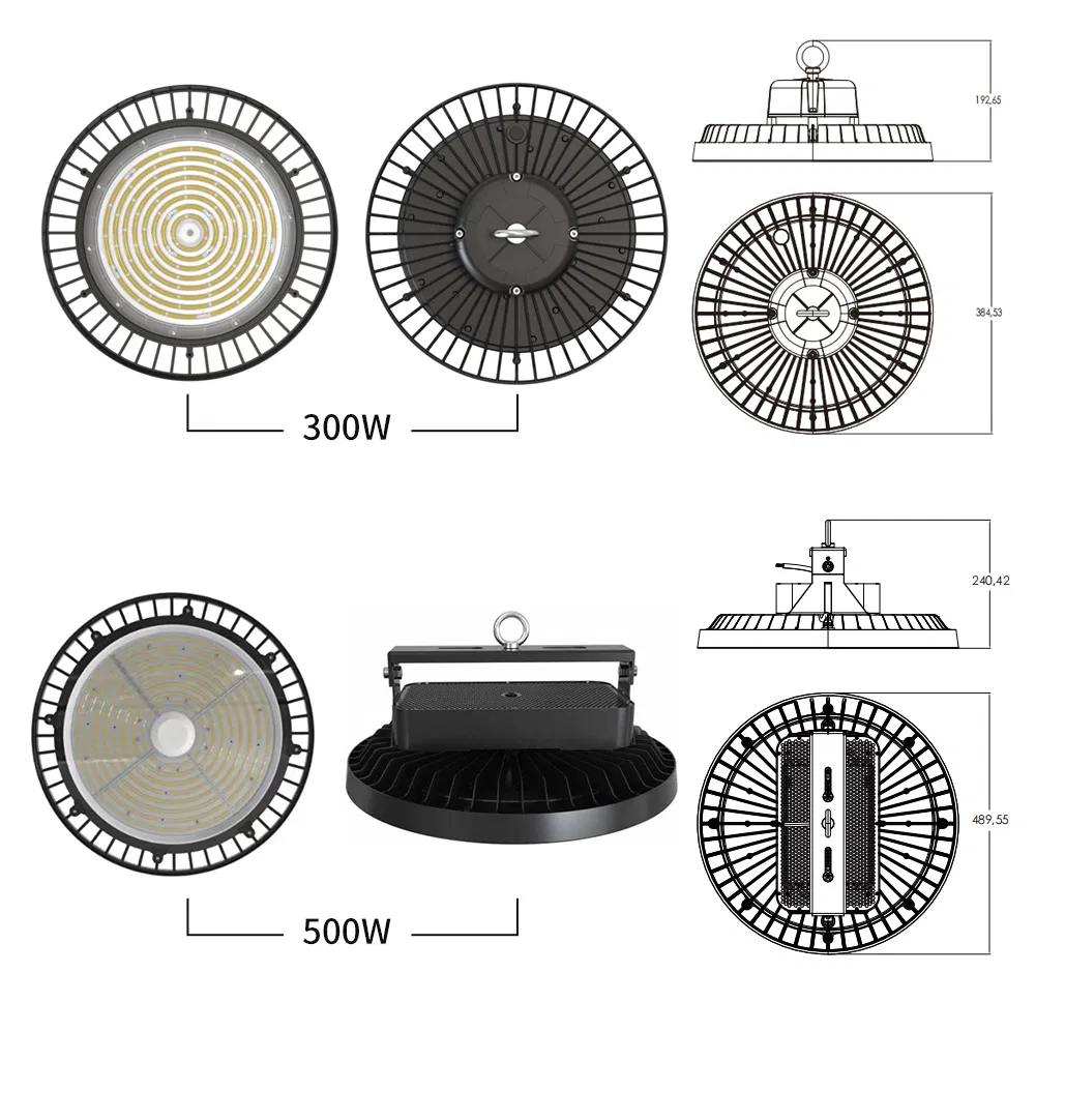 UFO LED High Bay Light Heat Dissipation
