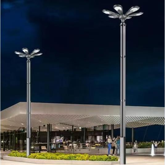 LED Luminaria Fixture Aluminum Housing Outdoor IP65 100W Solar Power LED Street Light for Plaza Parking Lot