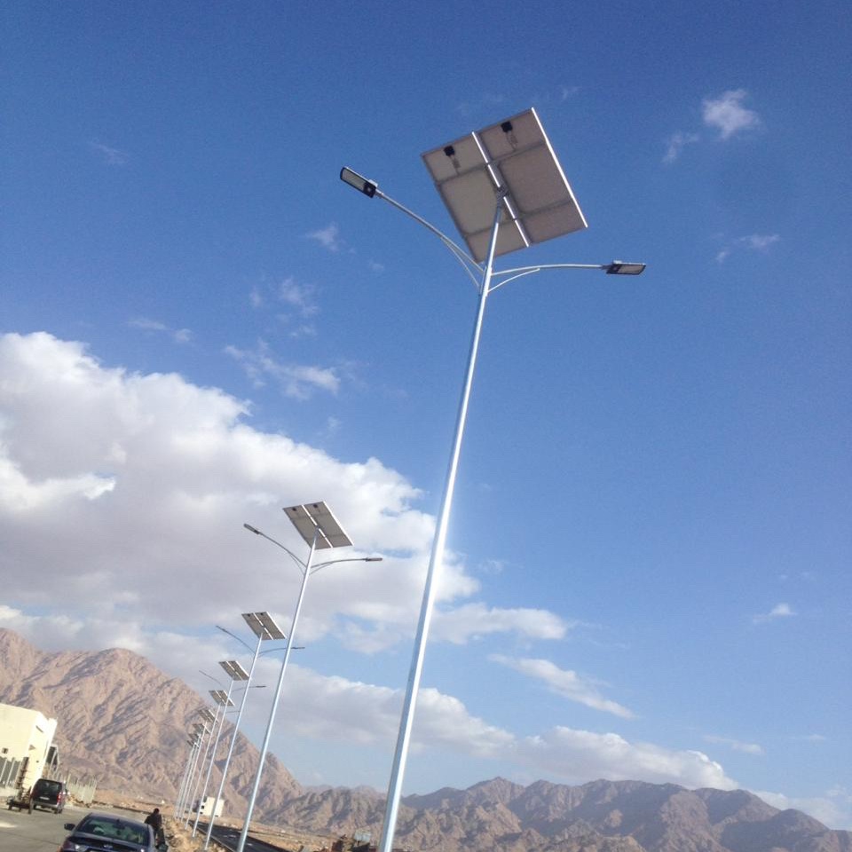 Split Solar Led Street Light 40W-180W 12000LM-25000LM High Efficiency Monocrystalline Panel IP66 Anti-Corrosion Wholesale