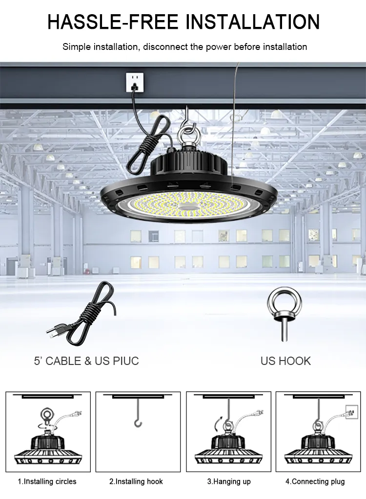 UFO LED High Bay Detail 3