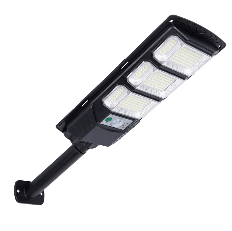 300W Solar Street Light with Solar Panel Large Capacity Battery IP65 Waterproof Solar Street Lamp for Village Street Factory School Plaza Lighting