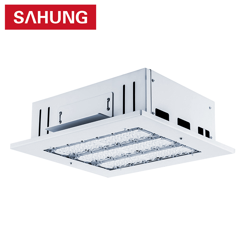 High BRIGHTNESS 100W-250W IP65 Aluminum for Canopy Light with 5-Year Warranty Dimmable for Gas/Petrol Stations