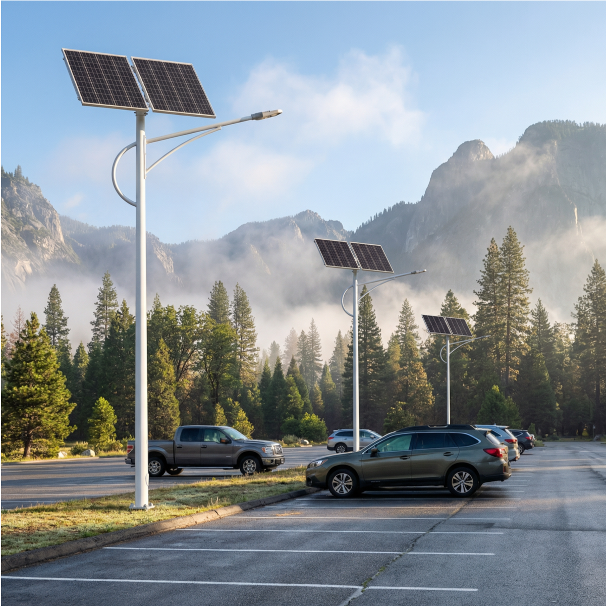 HUADENG Split Solar Street Light IP65 Waterproof 80W-120W LED Street Lamp