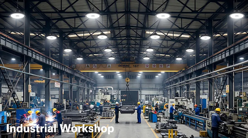 UFO LED High Bay Light Laboratory testing