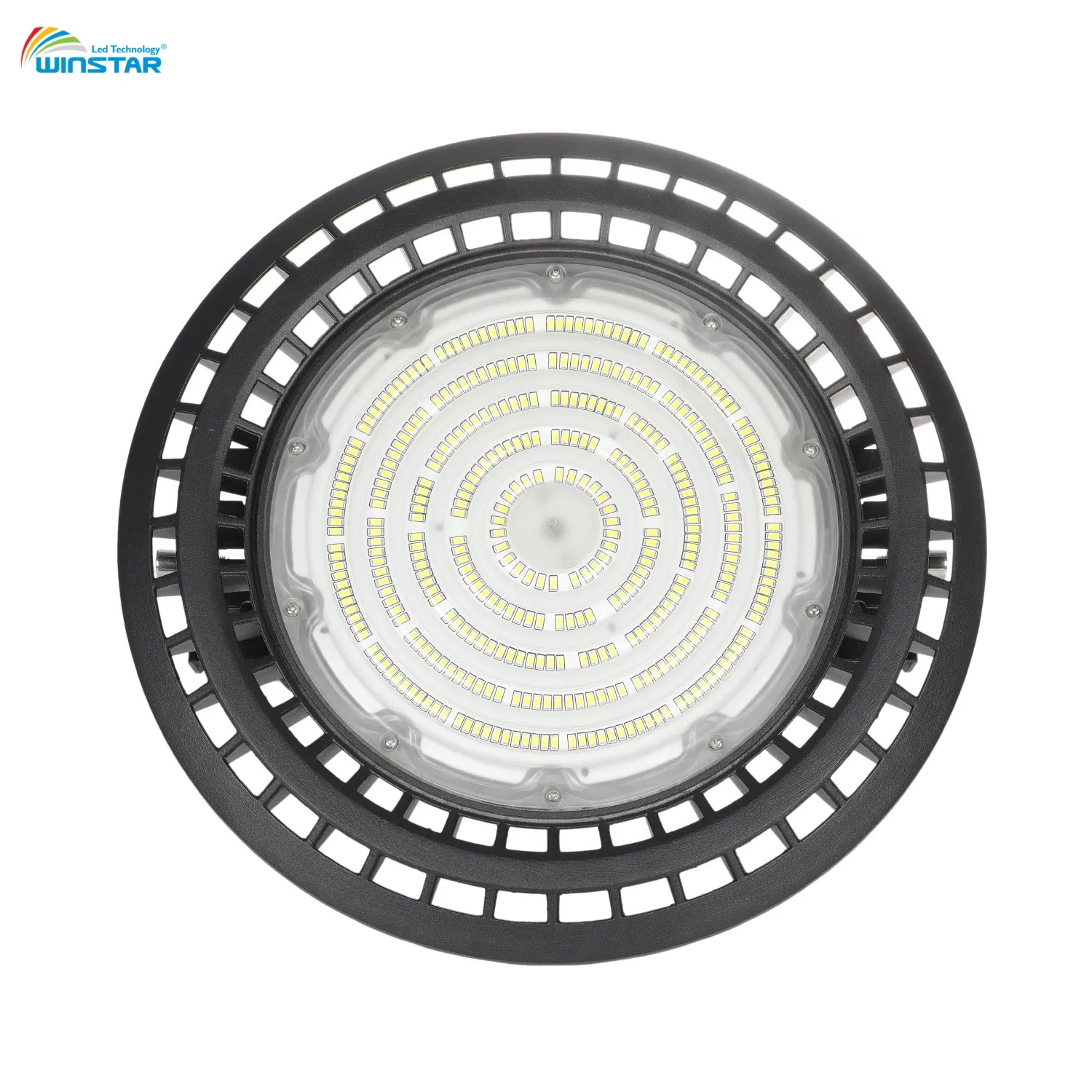 Commercial Industrial LED High Bay Light 150W 200W Energy Saving Lighting Solution for Warehouse Factory Supermarket with CE RoHS Certification