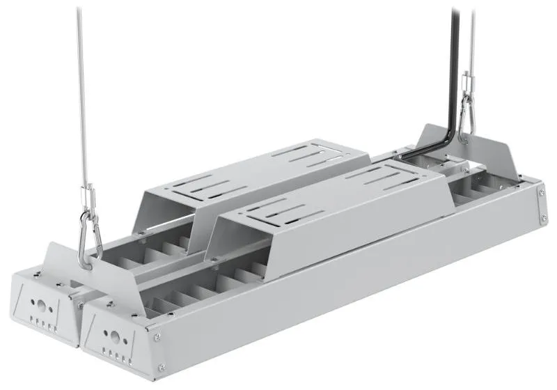 100W 200W 300W 400W Industral LED Linear High Bay Ceiling Tri-Proof Light for Warehouse Shopping Mall Hanging Lighting