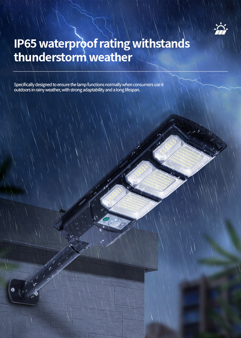 Solar street light detailed view 8