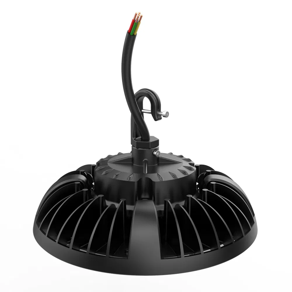 Factory Lighting Fixture CE RoHS ETL Dlc IP65 200W Indoor Industrial UFO LED High Bay Light for Warehouse