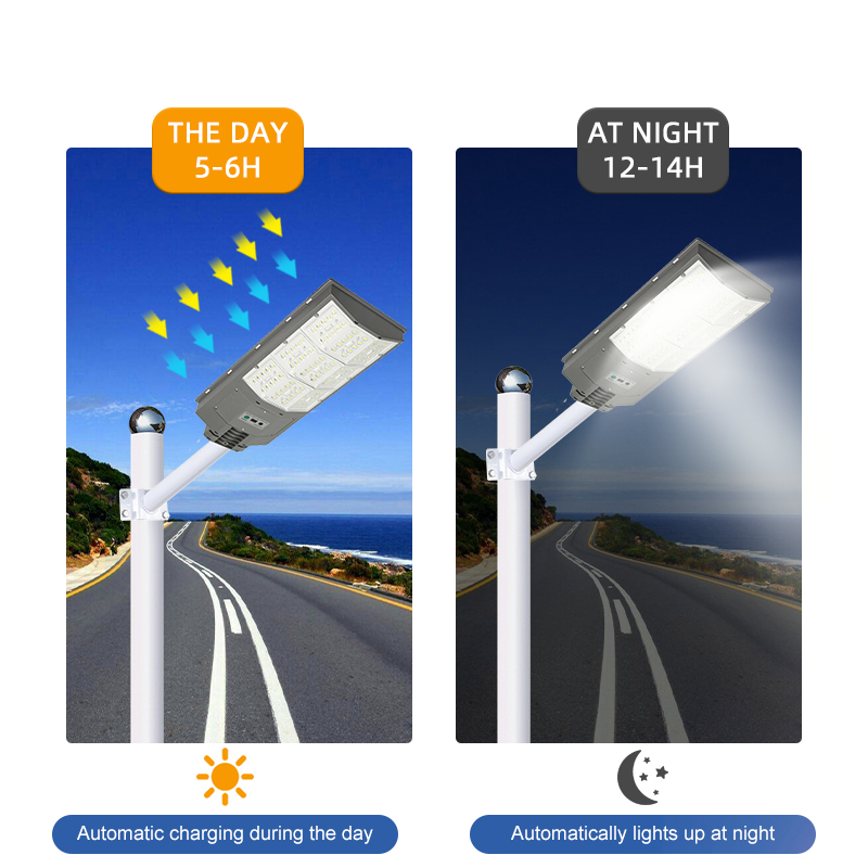Split Solar Led Street Light Outdoor Waterproof 200W 600W Street Solar Light