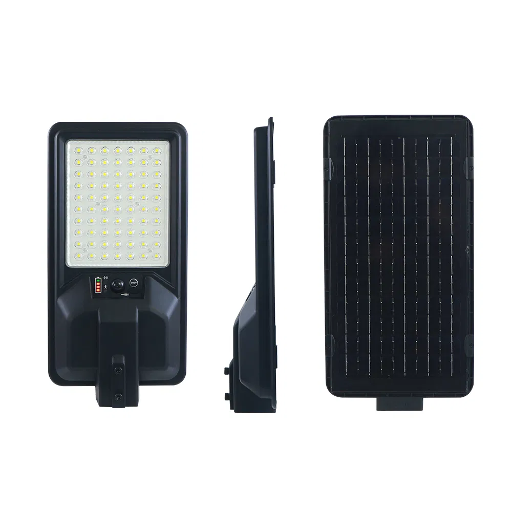 New Product Road Flood Lighting Energy Saving Lamp Panel Rechargeable Battery Garden Outdoor Wall Explosion Proof All in One Solar LED Street Light