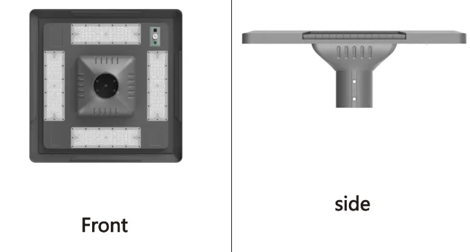 Solar Garden Light Application Close-up 1
