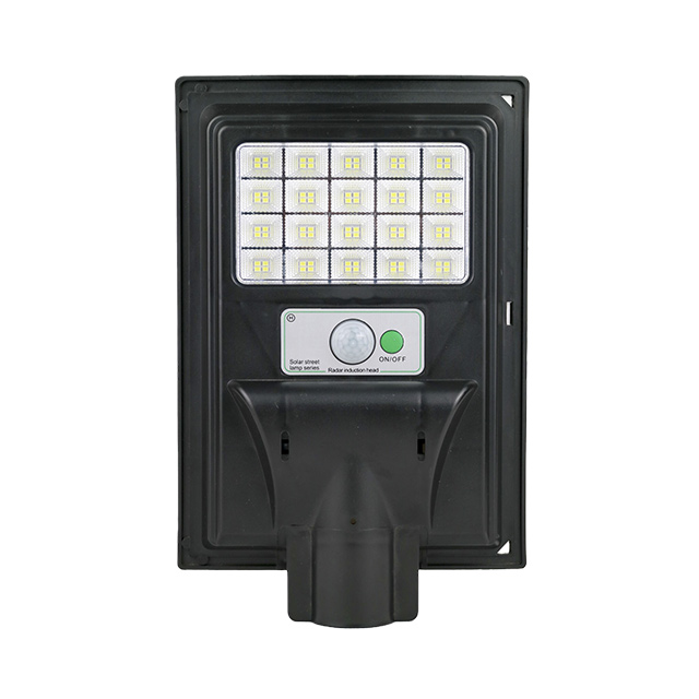 Industrial All-In-One LED Solar Powered Street Light Lamp IP65 Rated 3000K-6500K 30Watt 60W 90W 120Watt ABS Body Material