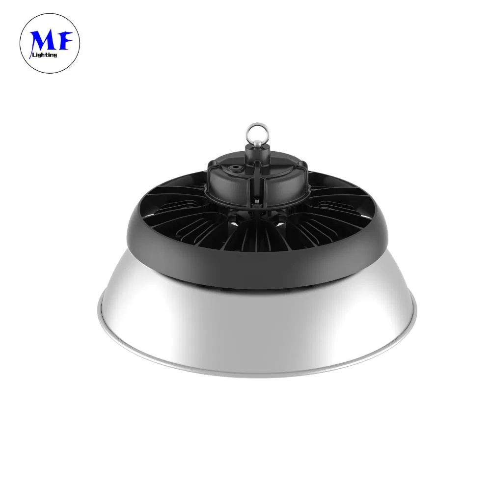 Emergency Kit Dali Dimming Microwave Sensor 100W 150W 200W 240W IP66 Waterproof LED Warehouse Light Exhibition Lighting Pendant High Bay Light with Reflector