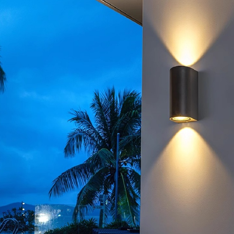 LED Lighting Porch Sconce Outdoor Lamp Balcony Garden Entrance Sensor Control Solar Wall Light