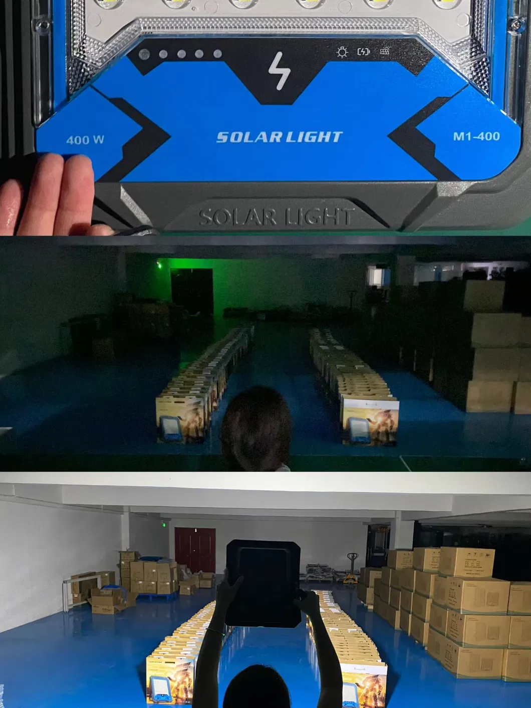 Solar Floodlight 200W-2000W All-in-One LED Solar Projector Light IP65 Waterproof Outdoor Lighting