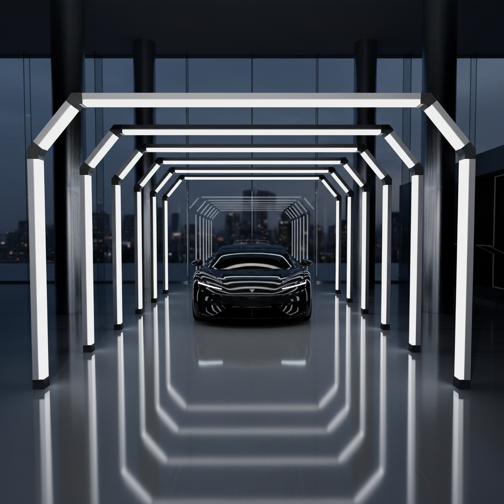 SUEZ Factory Direct Sales Led Detail Tunnel Light Equipment Led AC-powered Tunnel Gantry Lights
