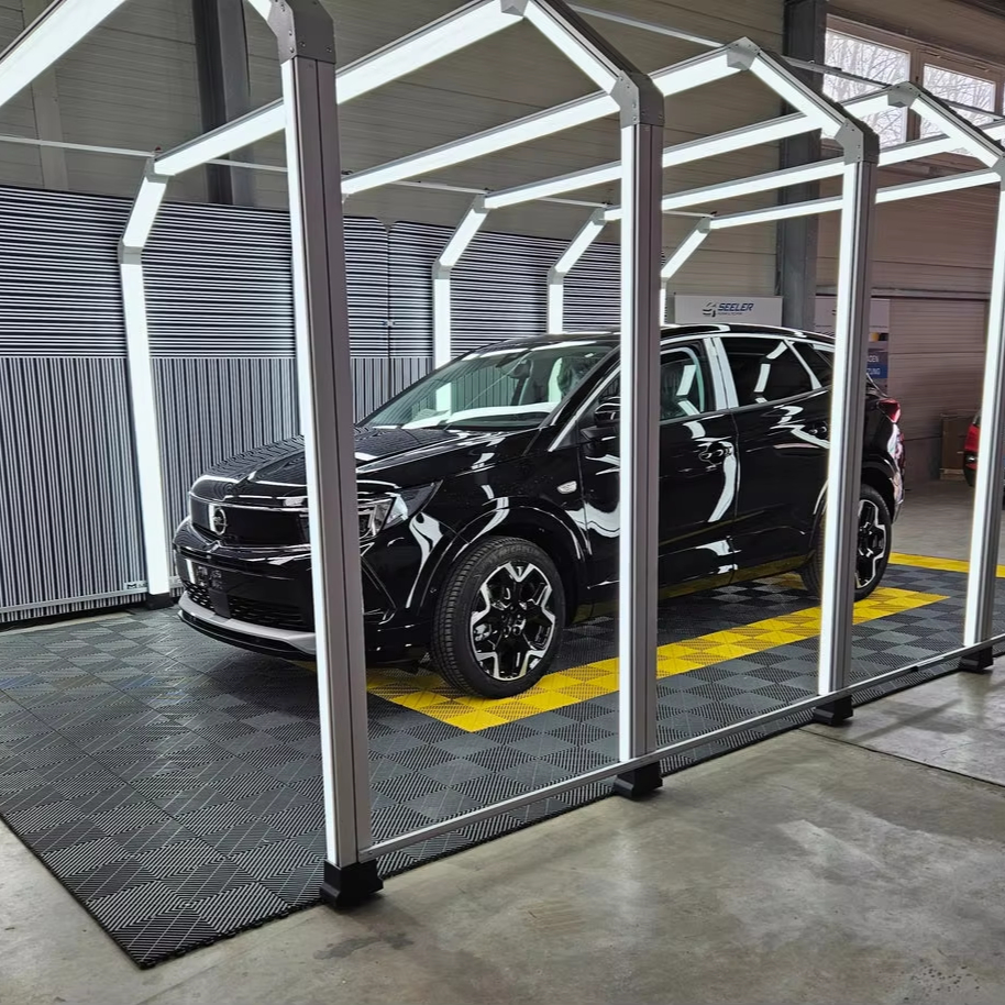 SUEZ Custom Designed Workshop Ceiling Led Lights Led Car Detailing Tunnel Lights For Car Wash Workshop