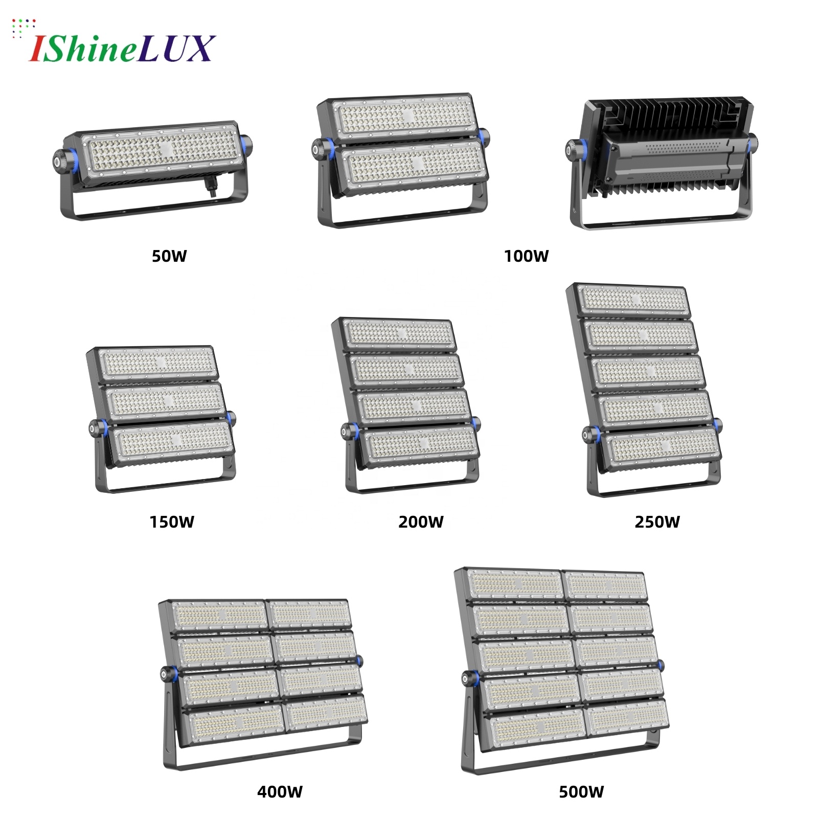 IP66 Waterproof Flood Light Tunnel Lighting 50W 100W 200W 400W 500W LED Tunnel Light