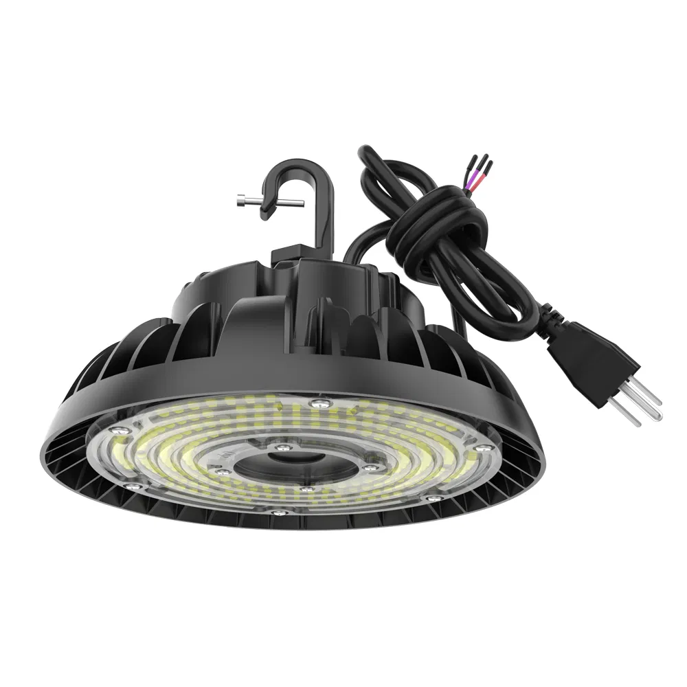 Factory Lighting Fixture CE RoHS ETL Dlc IP65 200W Indoor Industrial UFO LED High Bay Light for Warehouse