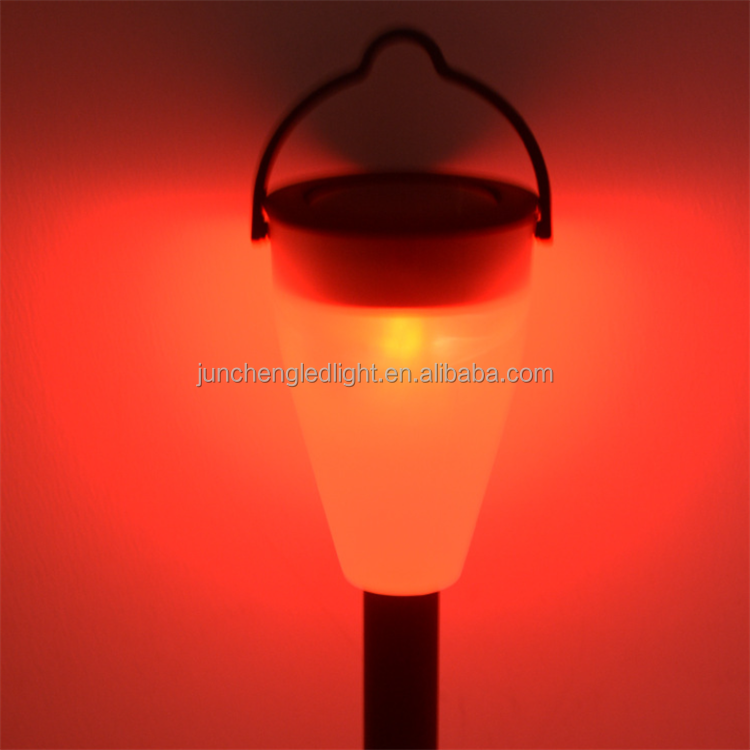 IP65 Waterproof Outdoor LED Garden Light Adjustable Cold/Warm White Solar Lawn Spot Light