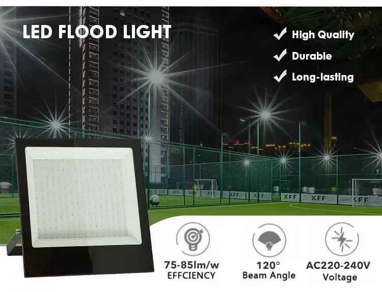 Die-Casting Aluminum IP67 200 Watt LED Flood Light Show 1