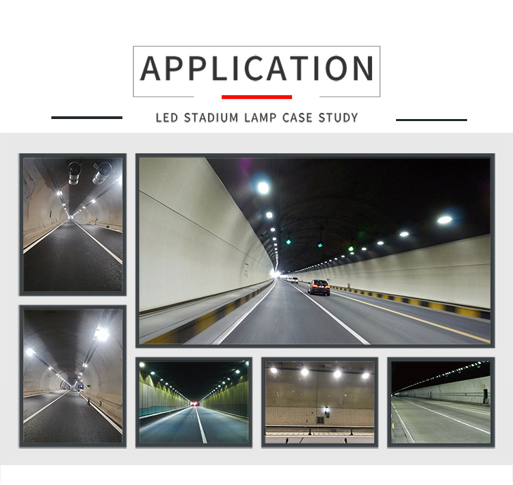 LED Tunnel Light Practical Installation and Application