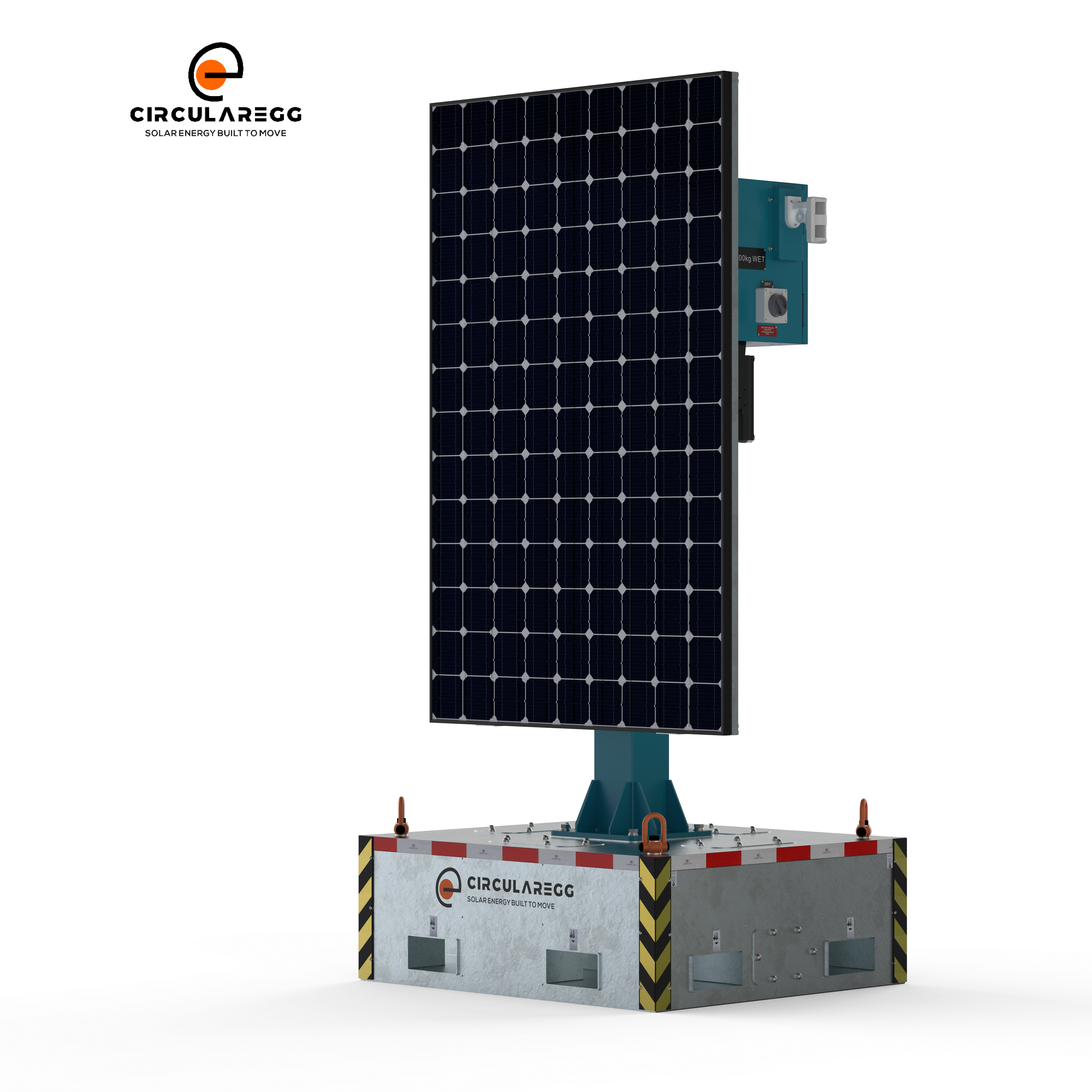 Ready To Ship Solar Powered LED Light Tower Telescopic Mast Trailer Mounted Solar For Road Construction