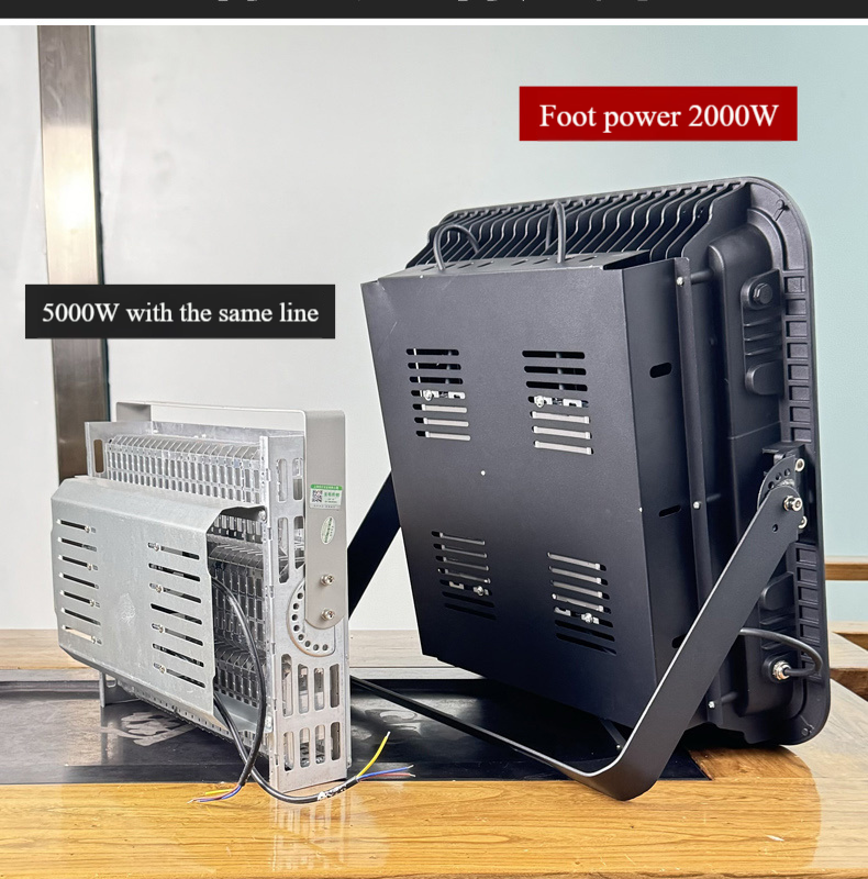 High Power Stadium Tunnel Light Projector 1500W 1000W 800W 400W LED Tunnel Floodlight