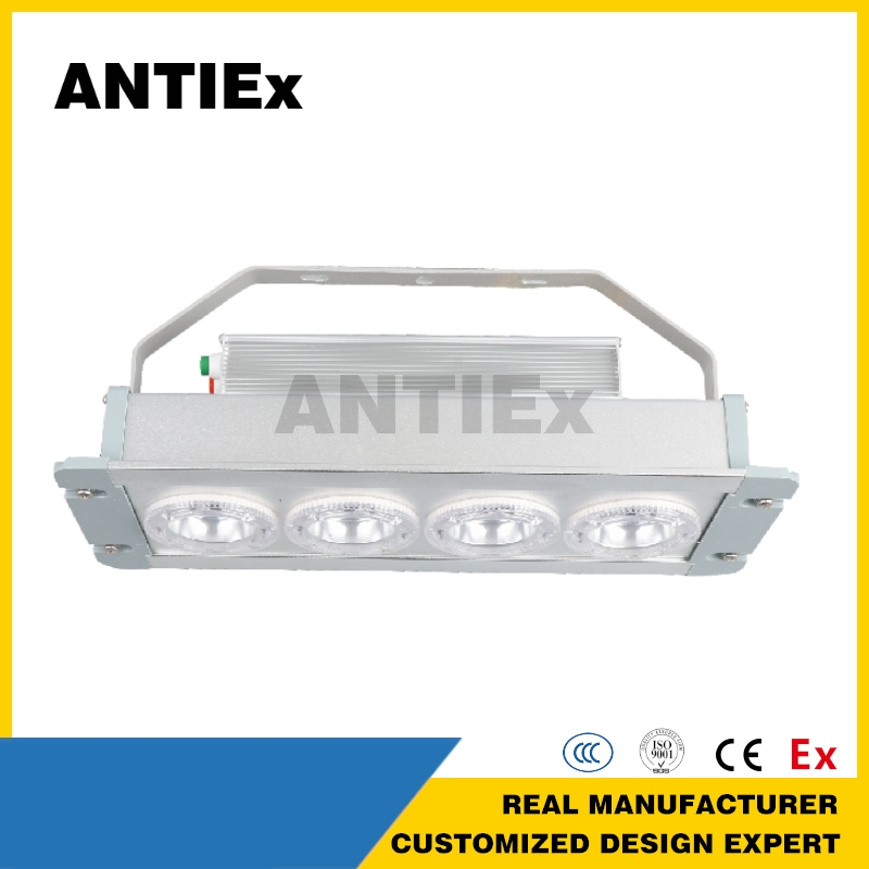 ATEX Anti-Glare Platform Light LED Explosion Proof Light LED 100W High Bay Light
