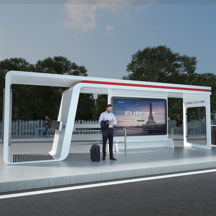Bus shelter design option 2