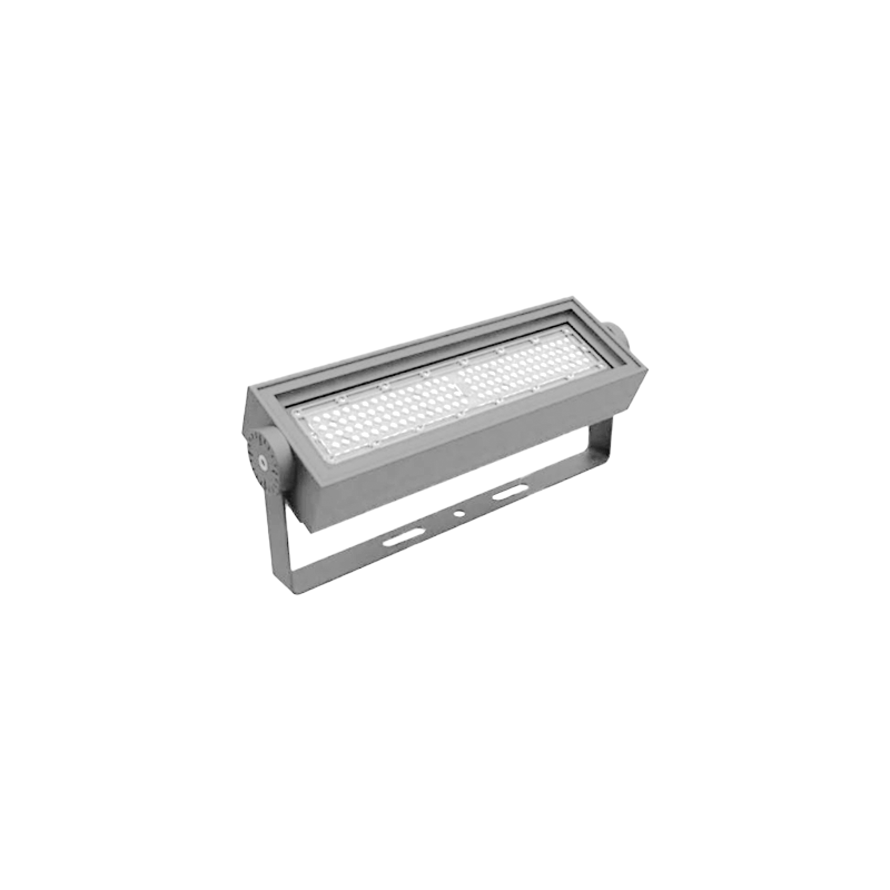 IP65 AC85-265V LED Tunnel Light No Stroboscopic 140lm/W 50W &amp; 100W for Stadium Square &amp; Warehouse &amp; Tunnel Aluminum Lamp Body