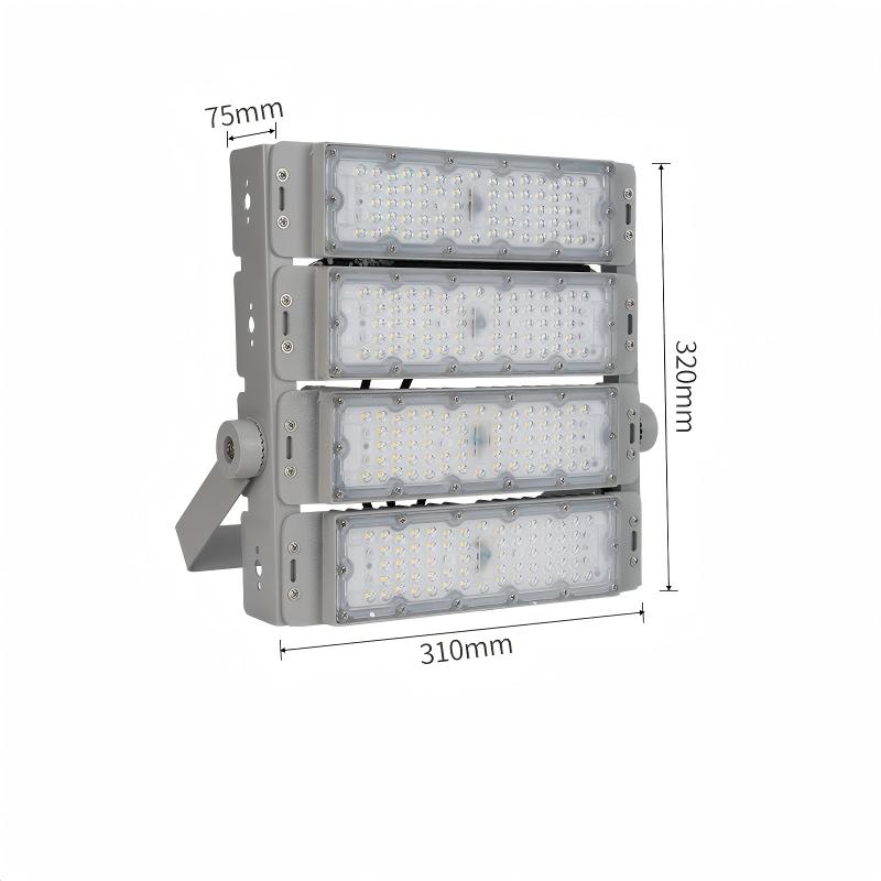 Outdoor &amp; Indoor 50W-900W LED Aluminum Tunnel Lighting IP65 Waterproof Modular Flood Lights with COB Chip