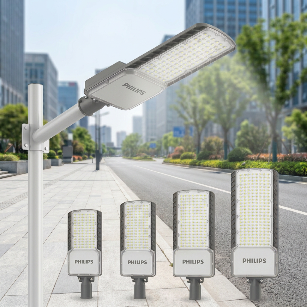 High Efficiency Outdoor Lighting Die-Cast Aluminum Ip65 50w 100w 150w 200w 300w Highway Road Parking Lot Led Street Lamp