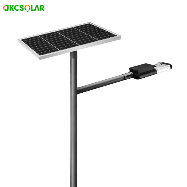Energy Saving DC Led Split Solar Street Lights and Solar Cells With High Lumen with Light Pole