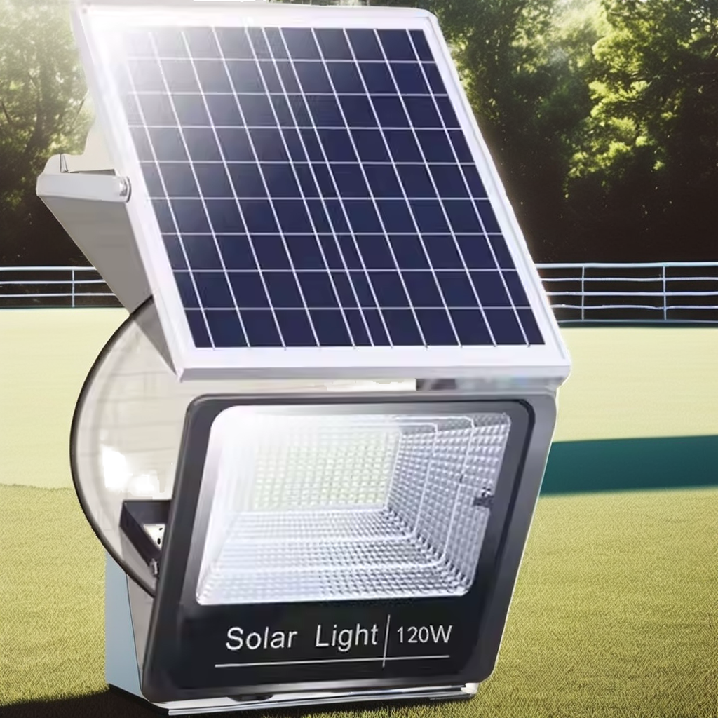 Super Bright IP67 ABS Solar Flood Light Outdoor Waterproof LED 40W-200W for Road Use