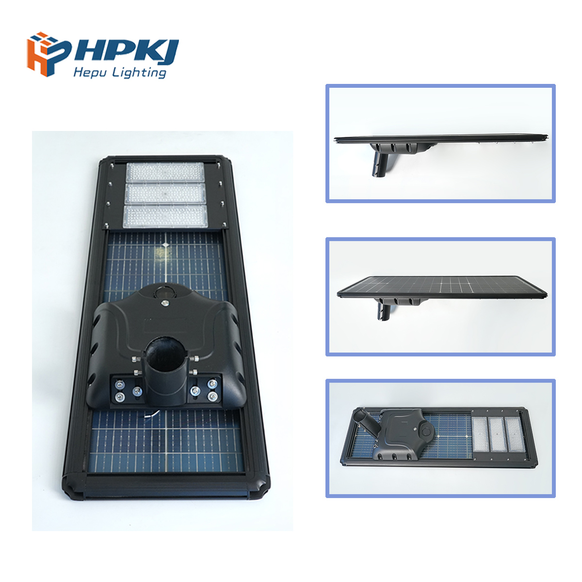 Hepu Solar Street Light All in One for City Road Lighting Project Manufacturer