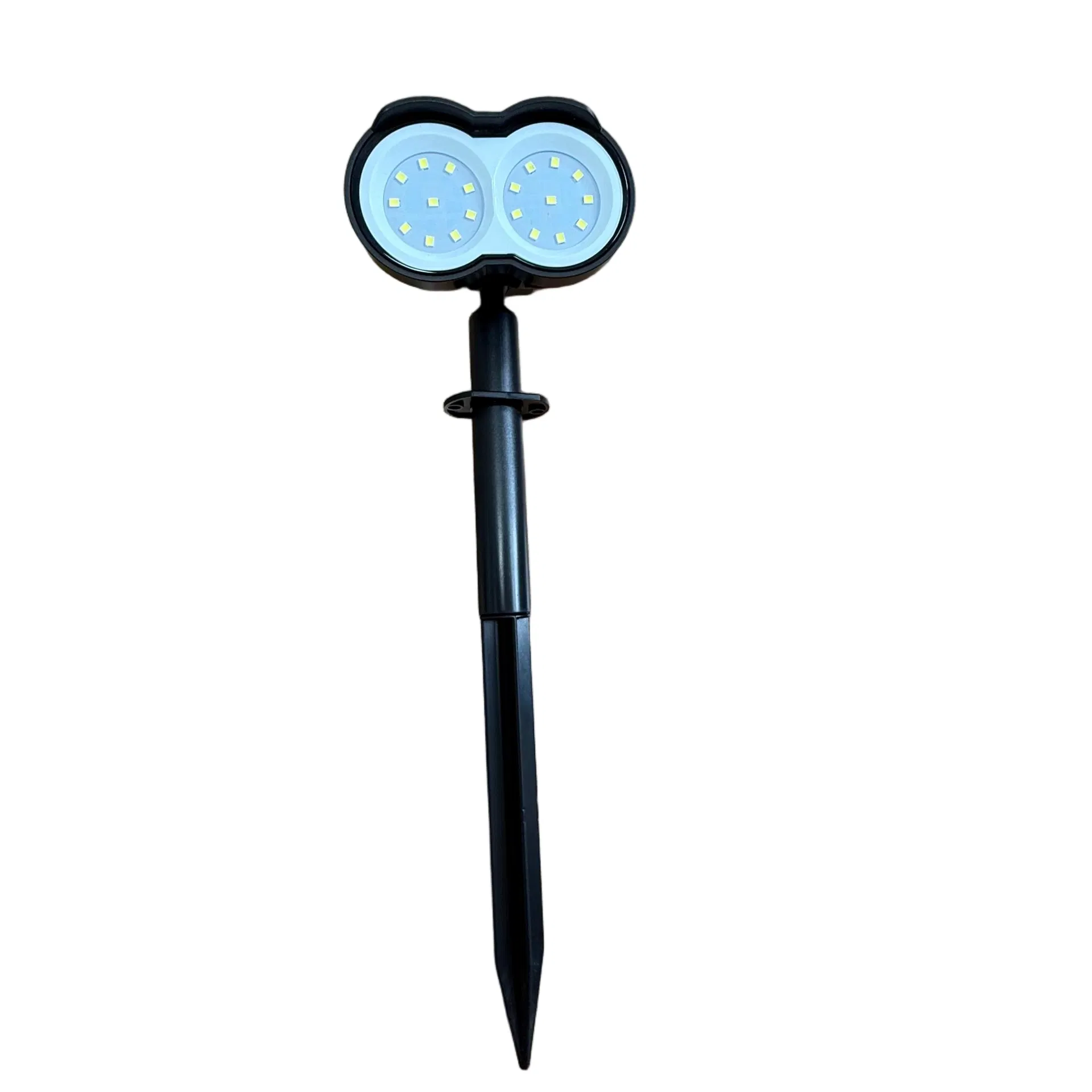 2 in 1 Installation Solar Wall Lamp Garden Spike IP44 Pathway Spotlight Outdoors Light