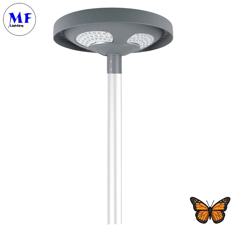 16 Years Factory Aluminium 30W IP66 Ik08 Integrated Parking Path Unban Squares Sidewalks Plaza Yard Road Highway Lawn LED Solar Garden Street Wall Light